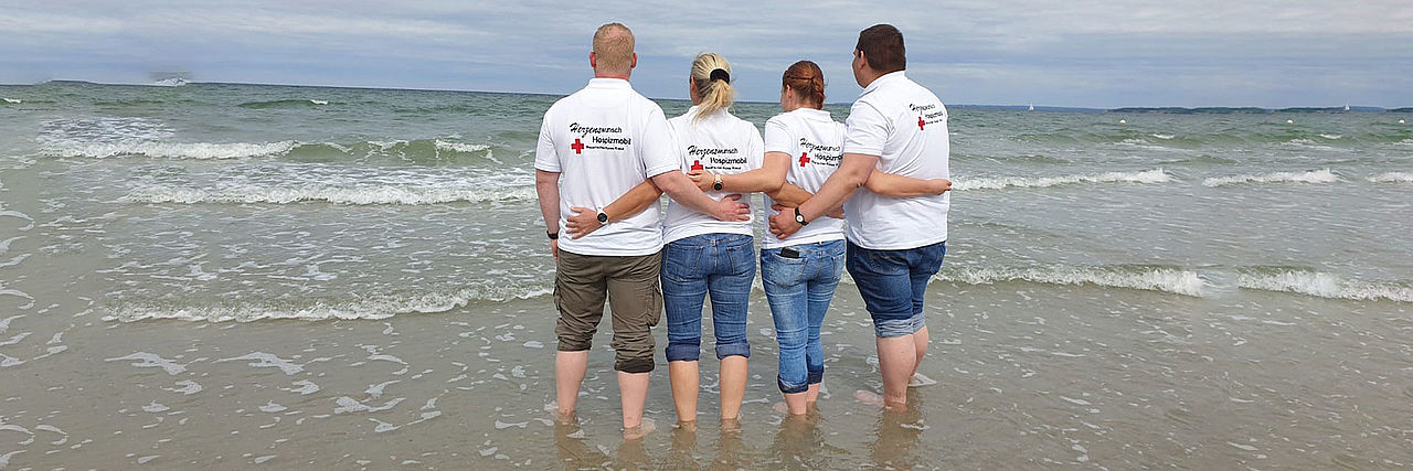 Team am Meer