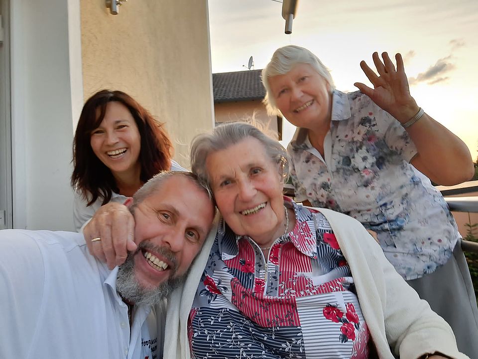 Einmal noch die "kleine" Schwester besuchen