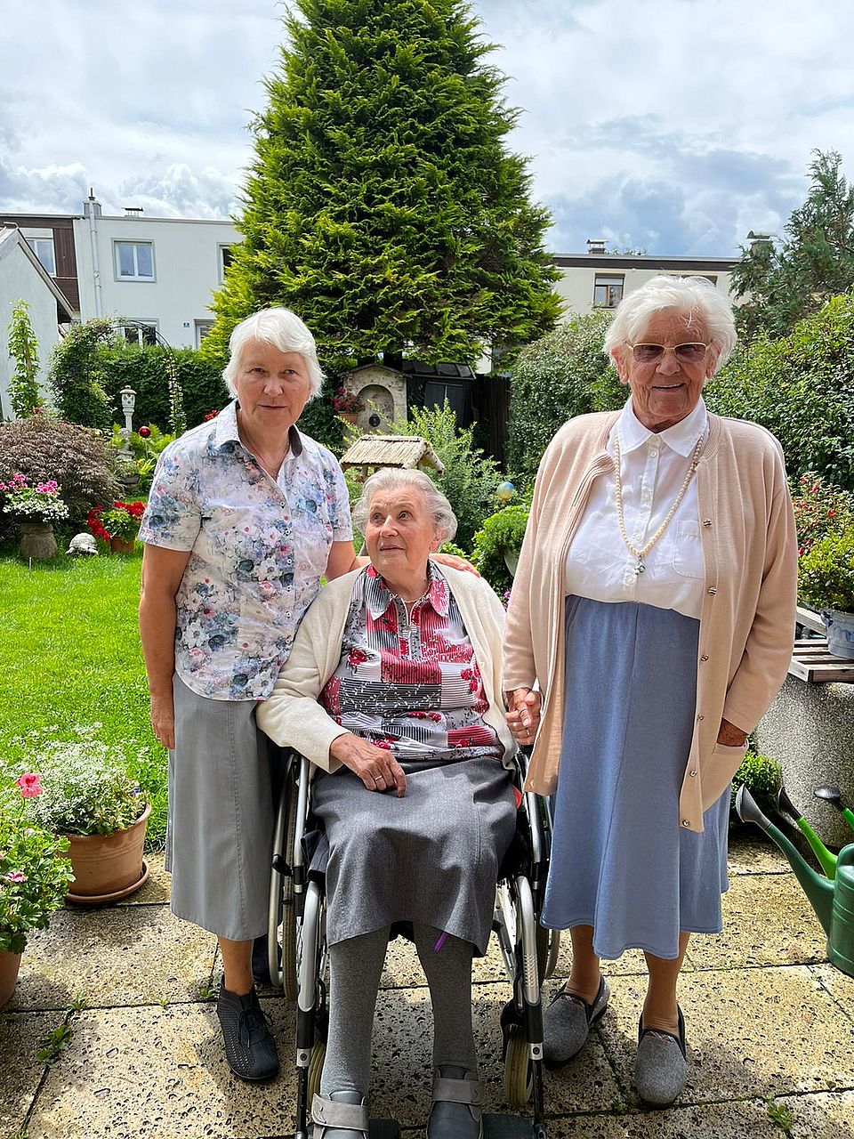 Einmal noch die "kleine" Schwester besuchen